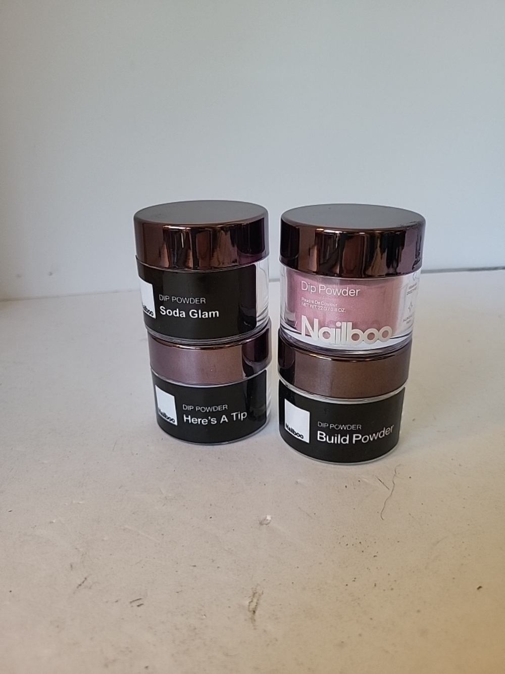 Nailboo Dip Powder Lot Of 4 New Sealed